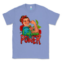 Colony Blue latina power strong woman Classic Tee - Jasminsmagicworld
