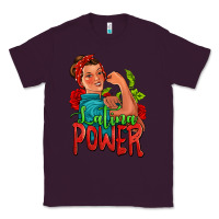Plum latina power strong woman Classic Tee - Jasminsmagicworld