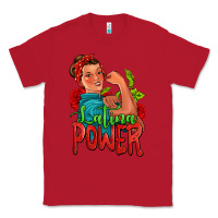Red latina power strong woman Classic Tee - Jasminsmagicworld