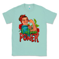 Seafoam latina power strong woman Classic Tee - Jasminsmagicworld