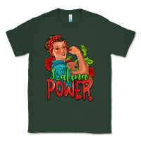 Sports Green latina power strong woman Classic Tee - Jasminsmagicworld