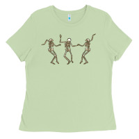 Matcha dancing skeletons Ladies Tee - MaliasSmallBusiness