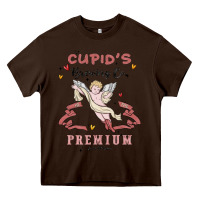 Chocolate Brown cupids brewing company Heavy Core Tee - MaliasSmallBusiness