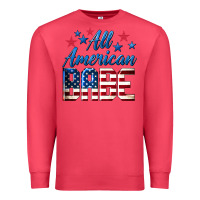 Cardinal All American Babe Premium Sweatshirt - LillyAllenDesigns