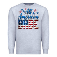 Heather Grey All American Babe Premium Sweatshirt - LillyAllenDesigns