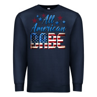 Navy All American Babe Premium Sweatshirt - LillyAllenDesigns