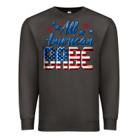 Smoke All American Babe Premium Sweatshirt - LillyAllenDesigns