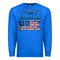 True Royal All American Babe Premium Sweatshirt - LillyAllenDesigns