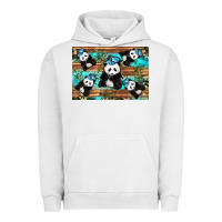 Pigment Lunar Rock Camouflage Baby Panda Urban Hoodie - Artiststas