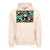 Sandshell Camouflage Baby Panda Urban Hoodie - Artiststas