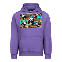 Tulip Camouflage Baby Panda Urban Hoodie - Artiststas