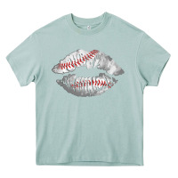Arona baseball lips Heavy Core Tee - AdoDesignShop