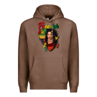 Chestnut Free-ish since 1865 black woman Premium Hoodie - FaDigitalArtStudio