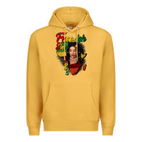 Mustard Free-ish since 1865 black woman Premium Hoodie - FaDigitalArtStudio