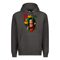 Smoke Free-ish since 1865 black woman Premium Hoodie - FaDigitalArtStudio