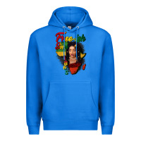 True Royal Free-ish since 1865 black woman Premium Hoodie - FaDigitalArtStudio