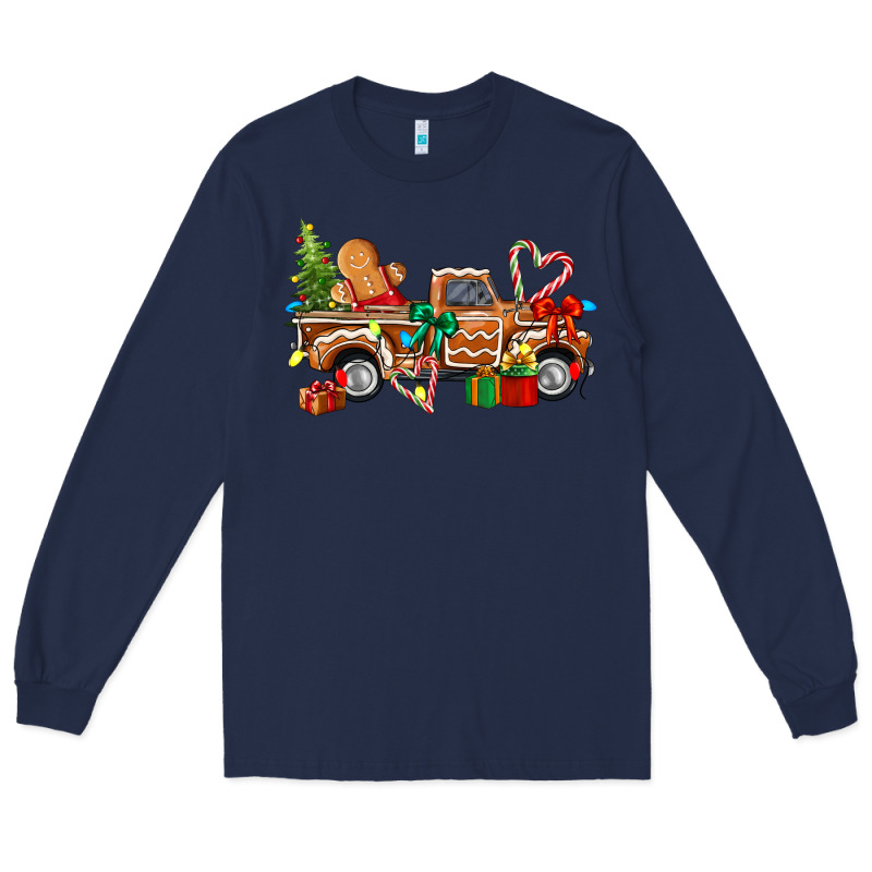 Gingerbread Truck Long Sleeve Tee by texasbilliewilder | Teevron