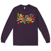Plum gingerbread truck Long Sleeve Tee - texasbilliewilder