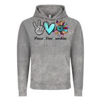 Cloud Rock Peace Love Sunshine Vintage Hoodie - Bettercallsaul