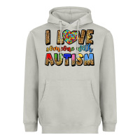 Moon Dust i love someone with autism Heavyweight Hoodie - LillyAllenDesigns