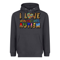 Smoke i love someone with autism Heavyweight Hoodie - LillyAllenDesigns