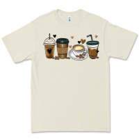 Bone coffee latte coffee cups Premium Tee - MaliasSmallBusiness