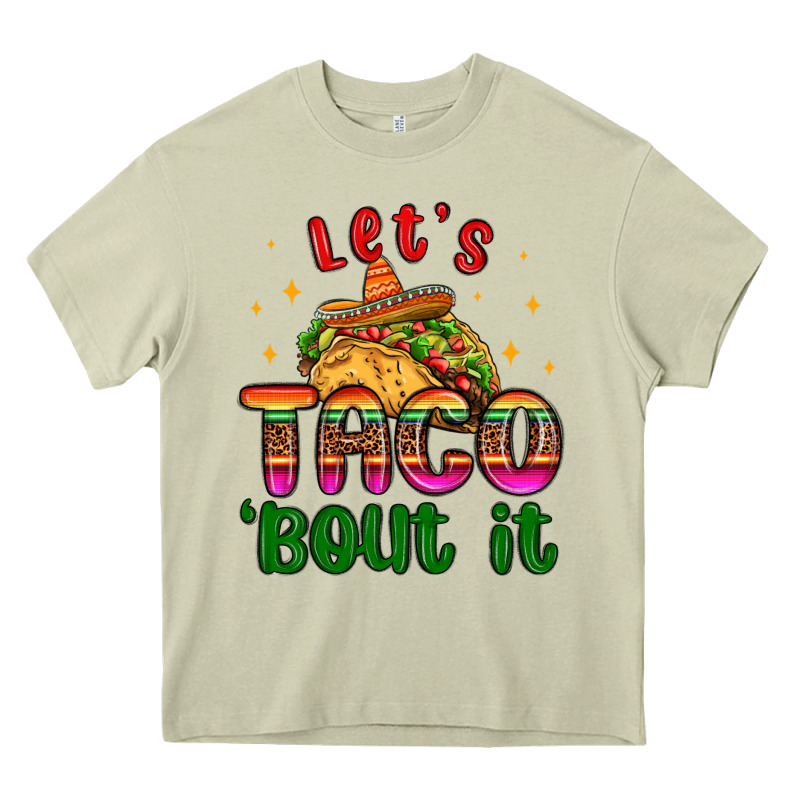 Let S Taco Bout It Heavy Core Tee by MaliasSmallBusiness | Teevron