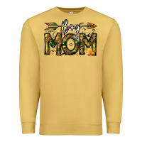 Antique Gold Boy Mom Premium Sweatshirt - CowhideDigitalArt