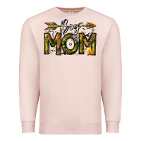 Pale Pink Boy Mom Premium Sweatshirt - CowhideDigitalArt