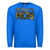 True Royal Boy Mom Premium Sweatshirt - CowhideDigitalArt