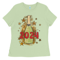 Matcha sparkly champagne Ladies Tee - MaliasSmallBusiness