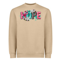 Mushroom hope cancer awareness Heavyweight Sweatshirt - CowGirlArtShop