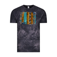 Cloud Black Aztec Leopard Glitter Brushstrokes Vintage Tee - Bettercallsaul