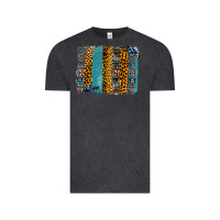 Vintage Black Aztec Leopard Glitter Brushstrokes Vintage Tee - Bettercallsaul