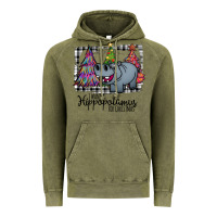 Vintage Olive I Want Hippopotamus For Christmas Vintage Hoodie - Bettercallsaul