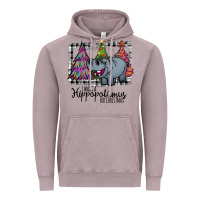 Vintage Zinc I Want Hippopotamus For Christmas Vintage Hoodie - Bettercallsaul