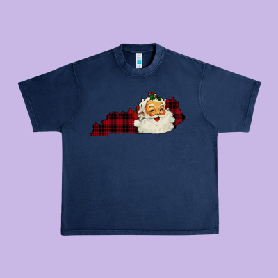Kentucky Santa Ho Ho Urban Heavy Tee Designed By Bettercallsaul
