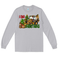 Moon Dust I dig Christmas Long Sleeve Tee - NancyCooperArtShop