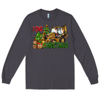 Smoke I dig Christmas Long Sleeve Tee - NancyCooperArtShop