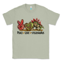 Matcha Peace Love Stegosaurus Classic Tee - LillyAllenDesigns