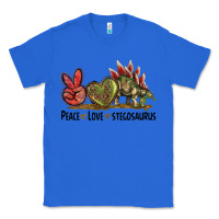 True Royal Peace Love Stegosaurus Classic Tee - LillyAllenDesigns