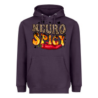 Plum neuro spicy neurodivergence Heavyweight Hoodie - LillyAllenDesigns