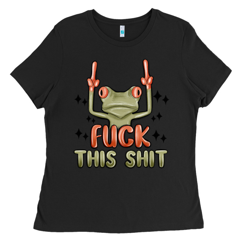 Fuck This Shit Ladies Tee by MaliasSmallBusiness | Teevron