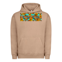 Pigment Burro Thankful Pumpkin Urban Hoodie - Artiststas