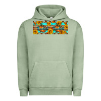 Pigment Oil Green Thankful Pumpkin Urban Hoodie - Artiststas