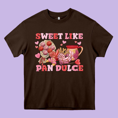 Sweet Like Pan Dulce Heavy Core Tee Designed By Maliassmallbusiness