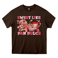 Chocolate Brown sweet like pan dulce Heavy Core Tee - MaliasSmallBusiness