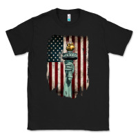 Black statue of liberty torch Classic Tee - BarkalooDesign