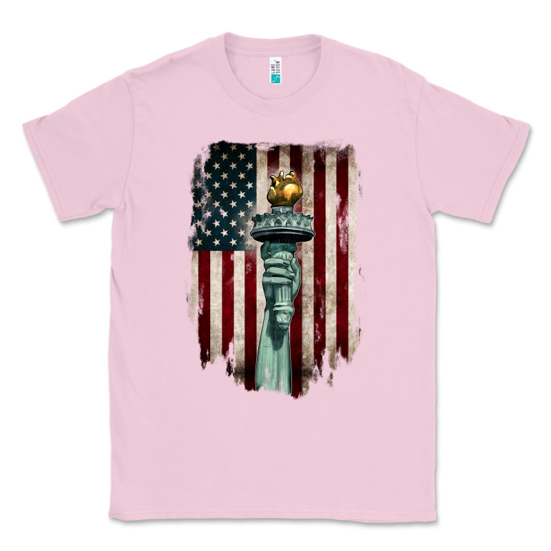 Statue Of Liberty Torch Classic Tee by BarkalooDesign | Teevron