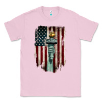 Bubblegum Pink statue of liberty torch Classic Tee - BarkalooDesign